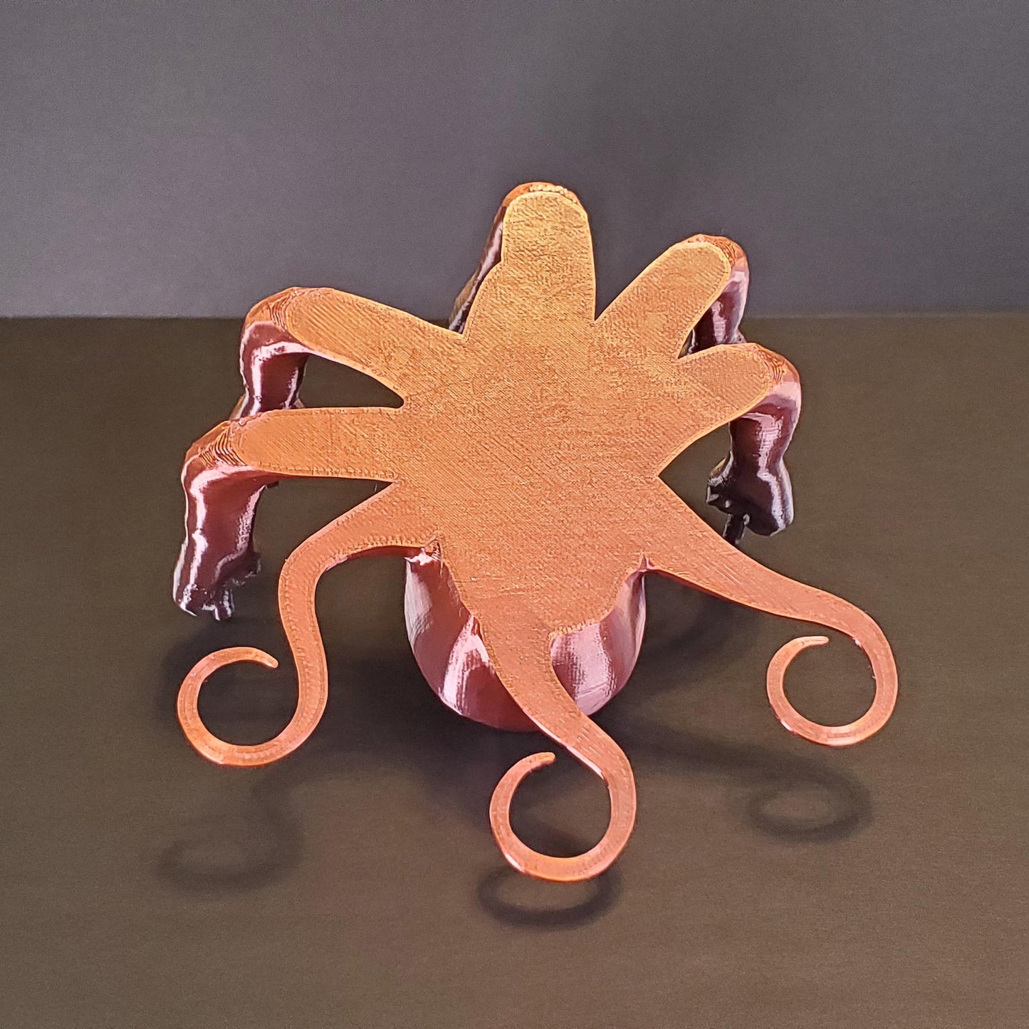 Silk Fucktopus in Silk Colors | Prank Gift | Middle Finger Octopus | Desk Companion